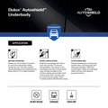 Dulux Autoshield 340g Black Underbody Coat Spray Paint, Protective Automotive Underbody Coating