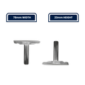 Grunt T-Slot Drop and Turn Bolt and Nut Set Universal - 4 Pack