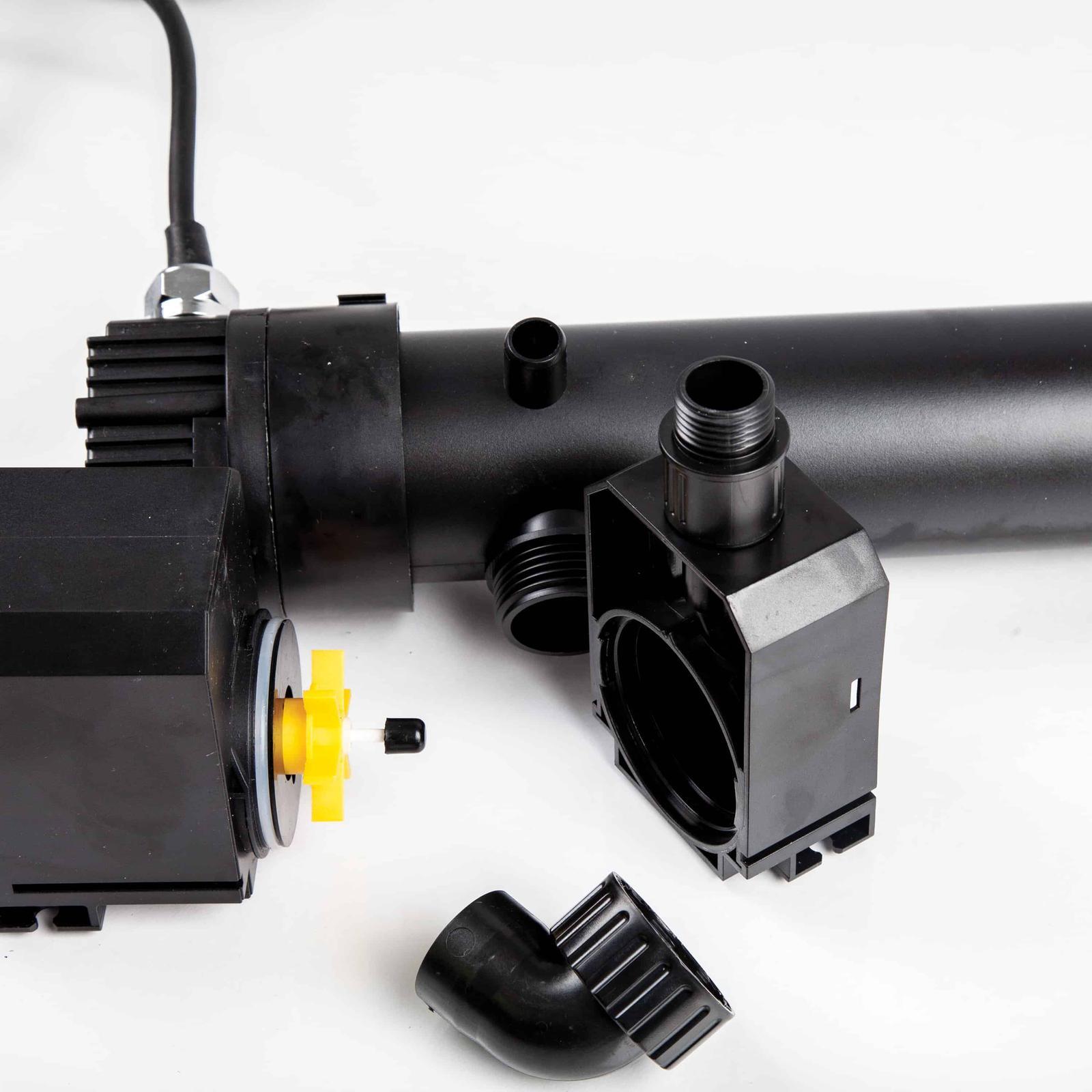 Aquapro 2000 All-In-One Pump & UVC Filter System 72W Submersible, 19mm Tubing