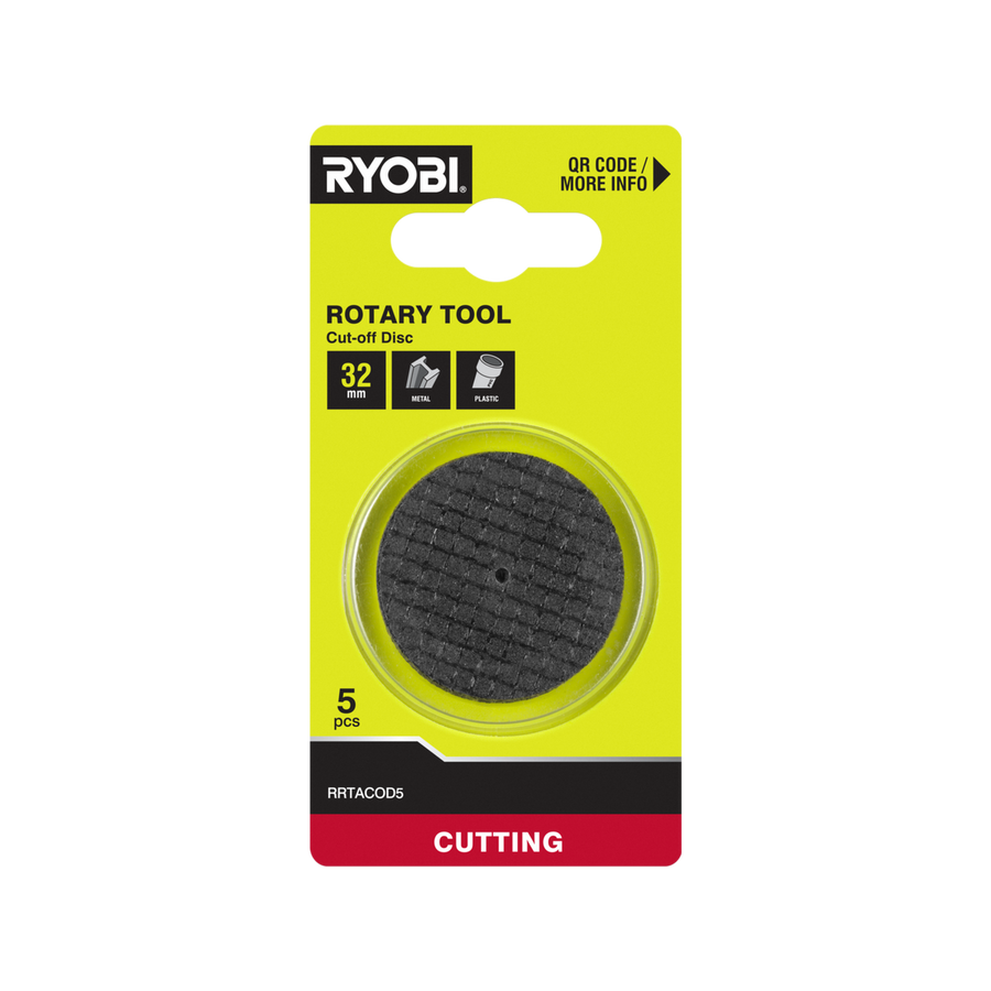 Ryobi Cutting Disc 5 Pack - 32mm - Precision Cutting for Metal & Plastic - SuperSaverAU - view 1