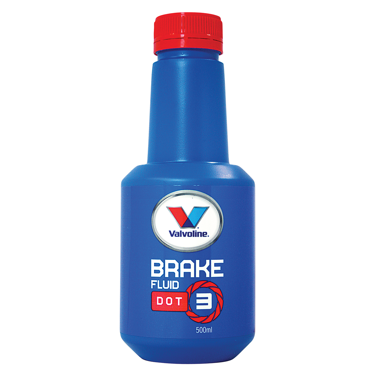 Valvoline DOT 3 Brake Fluid - 500ml - Blue - For Disc and Drum Brakes - SuperSaverAU - view 1