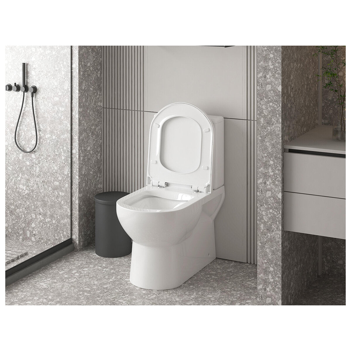 Mercio Back To Wall Toilet Suite - SuperSaverAU - view 6