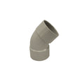 Holman 80mm 45 Degree Plain Female Bend PVC Connection Sewer Use - SuperSaverAU - view 1