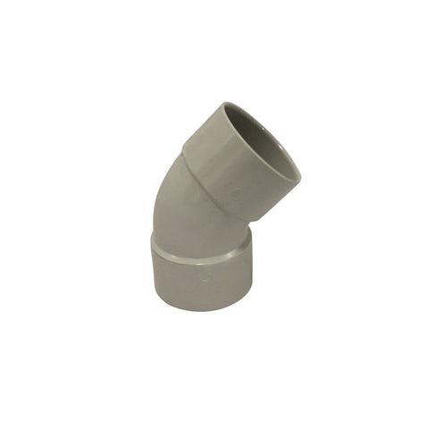 Holman 80mm 45 Degree Plain Female Bend PVC Connection Sewer Use - SuperSaverAU - view 1