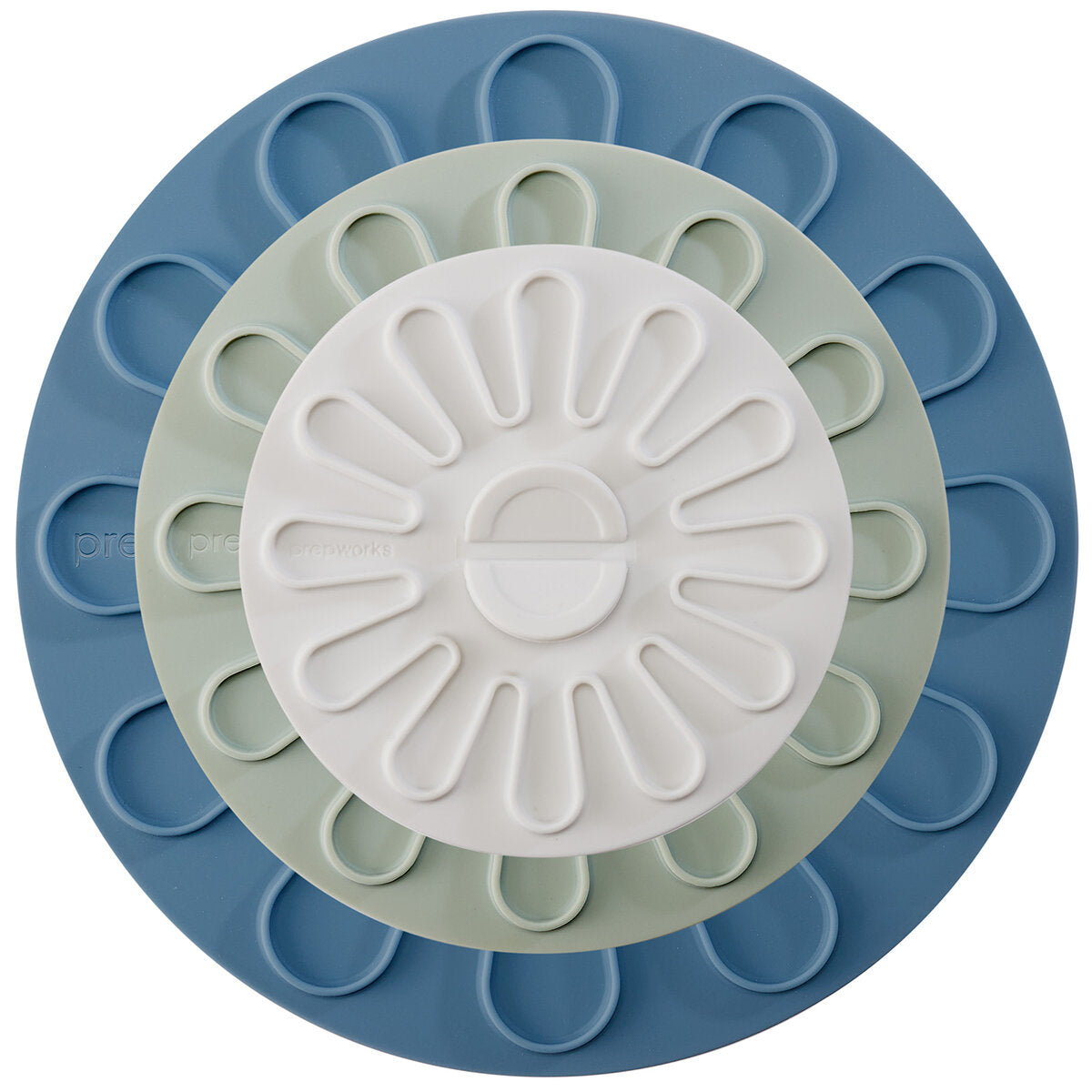 PrepWorks Silicone Lids 10 Piece Set - Multi-Function, Reusable, Food-Safe & Expandable