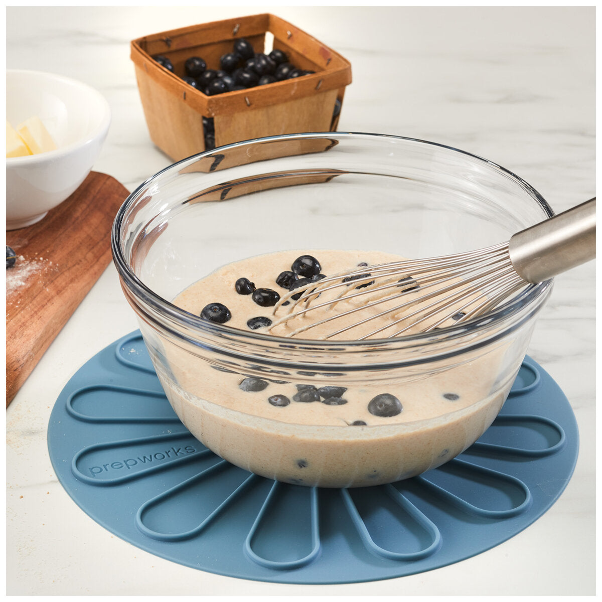 PrepWorks Silicone Lids 10 Piece Set - Multi-Function, Reusable, Food-Safe & Expandable