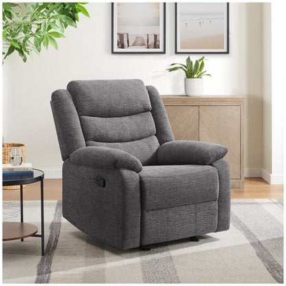 Northridge Home Fabric Glider Recliner