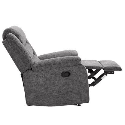 Northridge Home Fabric Glider Recliner