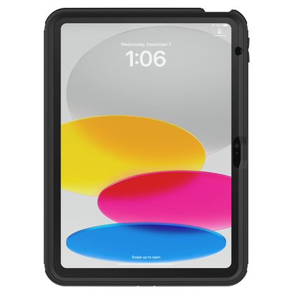 OtterBox Defender Apple iPad 10th Gen Case with Kickstand, Screen Protection and Strap ProPack Black 77-90431