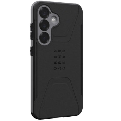UAG Civilian Magnetic Samsung Galaxy S25 5G Rugged Case Black MPA-USGS25CLCBLK
