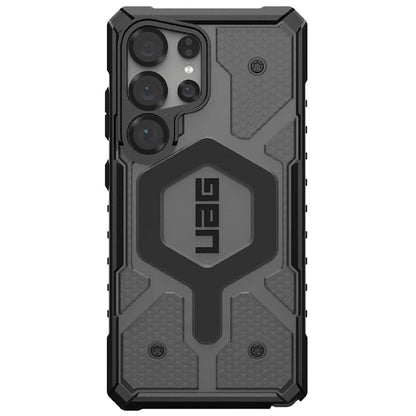 UAG Pathfinder Clear Magnetic Samsung Galaxy S25 Ultra 5G Rugged Case Ash MPA-USGS25UPFCCLA