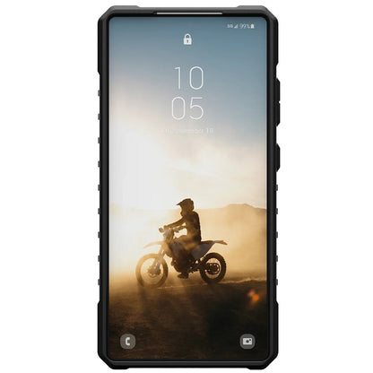 UAG Pathfinder Clear Magnetic Samsung Galaxy S25 Ultra 5G Rugged Case Ash MPA-USGS25UPFCCLA