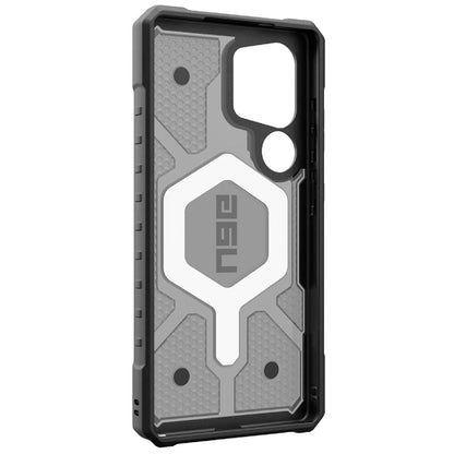 UAG Pathfinder Clear Magnetic Samsung Galaxy S25 Ultra 5G Rugged Case Ash MPA-USGS25UPFCCLA