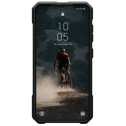 UAG Monarch Pro Samsung Galaxy S25 5G Rugged Case Kevlar Black MPA-USGS25MPKCBLK