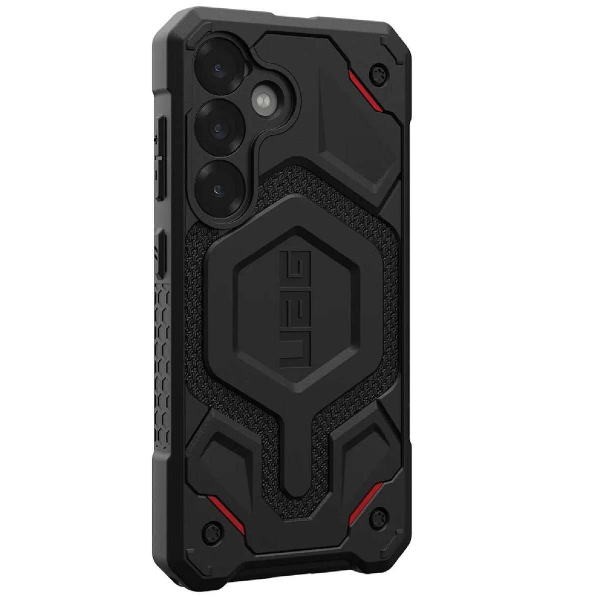 UAG Monarch Pro Samsung Galaxy S25 5G Rugged Case Kevlar Black MPA-USGS25MPKCBLK