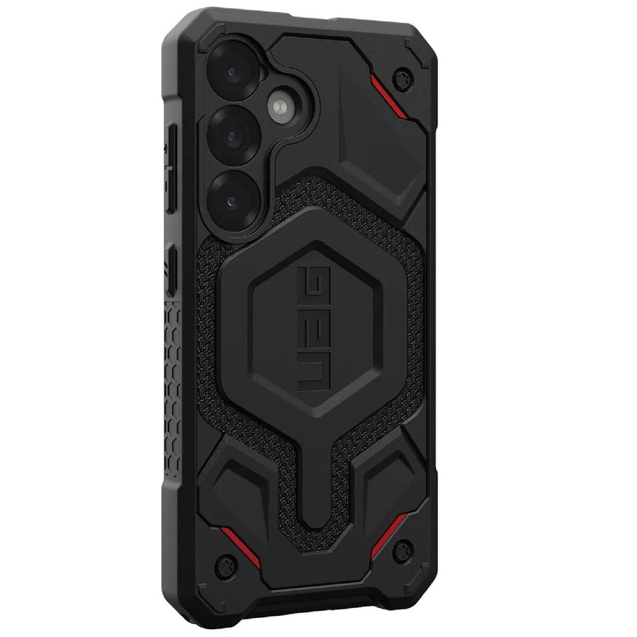 UAG Monarch Pro Samsung Galaxy S25 5G Rugged Case Kevlar Black MPA-USGS25MPKCBLK - SuperSaverAU - view 1