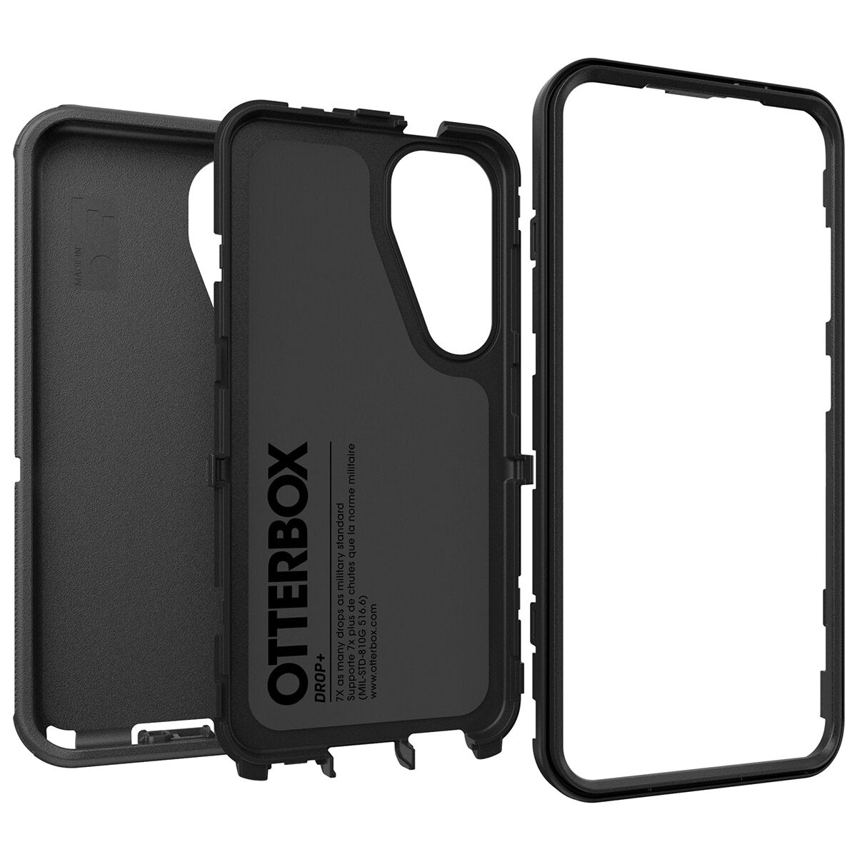 OtterBox Defender Samsung Galaxy S25 5G Case Black MPA-77-97334 - SuperSaverAU - view 2
