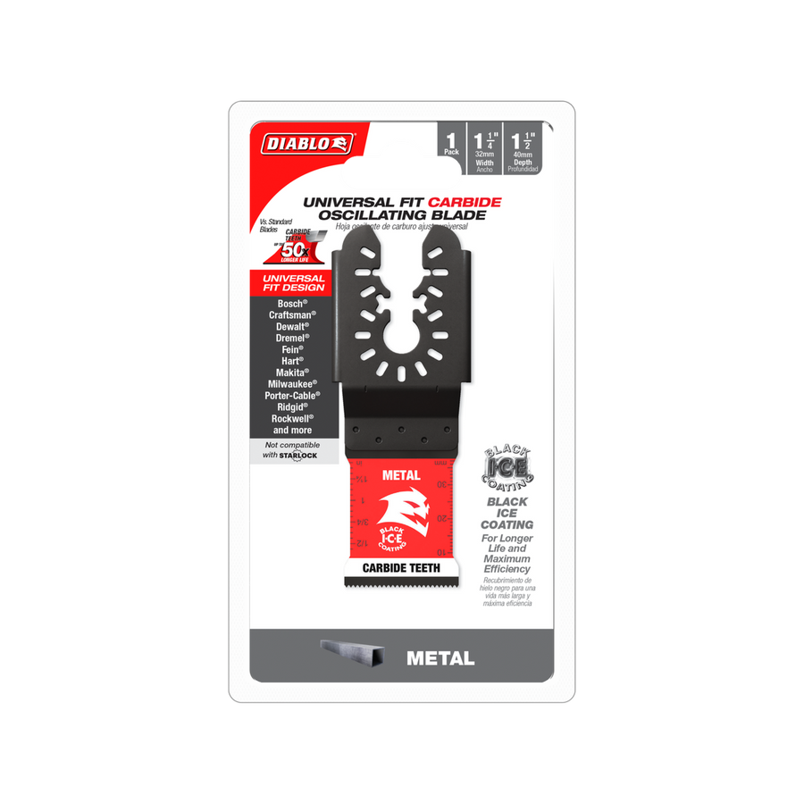 Diablo Carbide Multi Tool Blade 40mm x 32mm - Metal Universal - Durable Cutting - SuperSaverAU - view 1