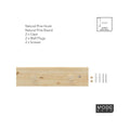Mode Hook Rack - 4 Hooks - Natural Pine - 610mm - Functional Design - SuperSaverAU - view 4