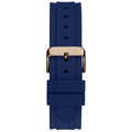 GUESS Men's Watch GW0708G3 Navy Blue Silicone Strap, Rose Gold Case, Blue Dial - SuperSaverAU - view 5