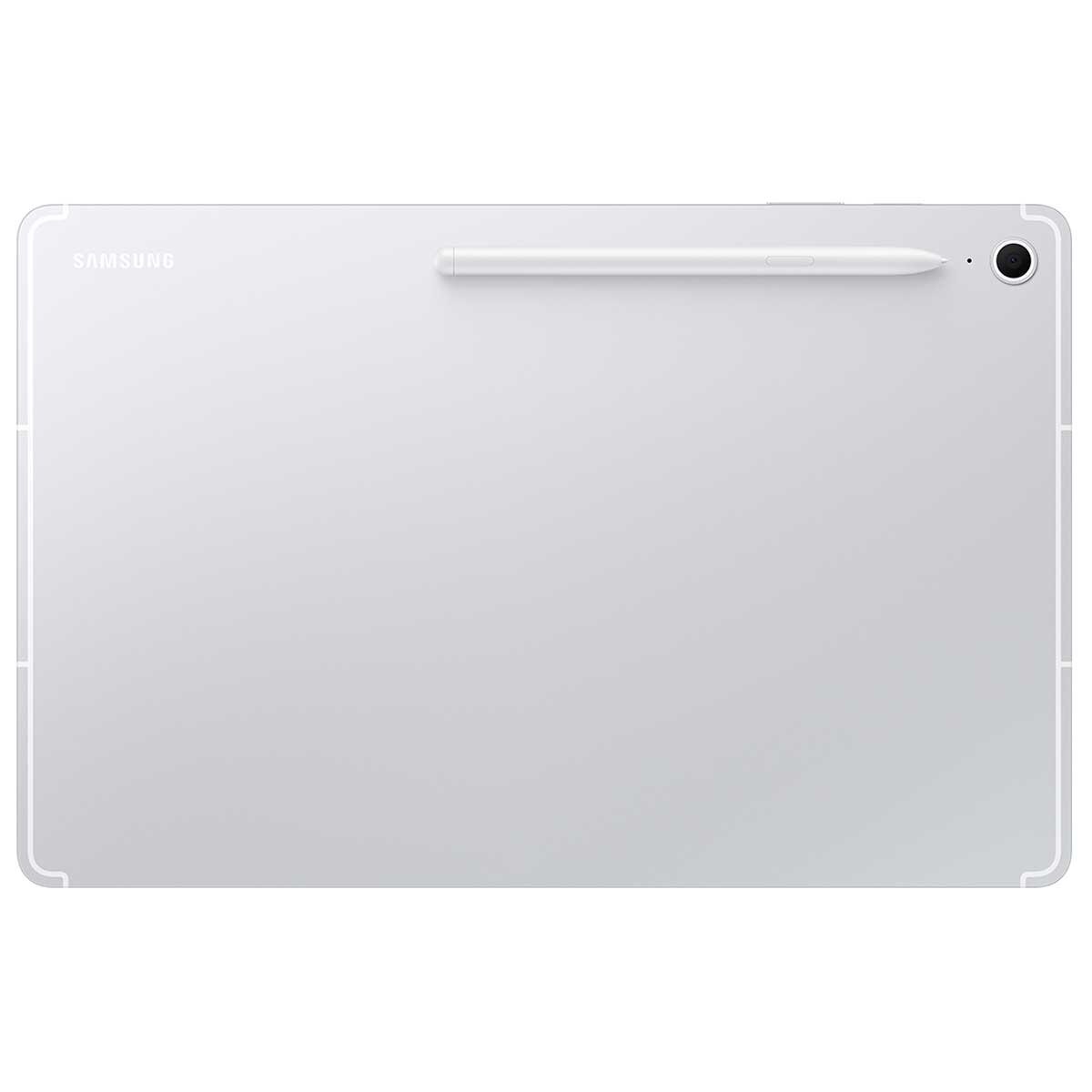 Samsung Galaxy Tab S10 FE+ Wi-Fi 128GB Silver | Intelligent AI Features, 4k Display, Portable Productivity, Powerful Performance, Premium Form Factor, Connected Galaxy Ecosystem