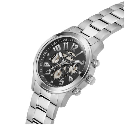 GUESS Parker Silver Tone Multifunction Men's Watch GW0627G1