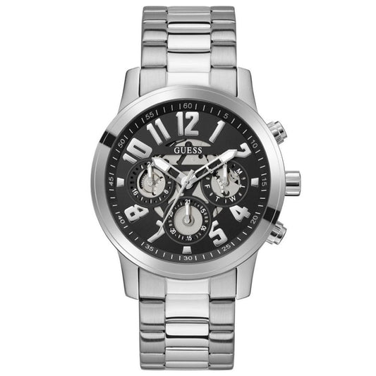 GUESS Parker Silver Tone Multifunction Men's Watch GW0627G1