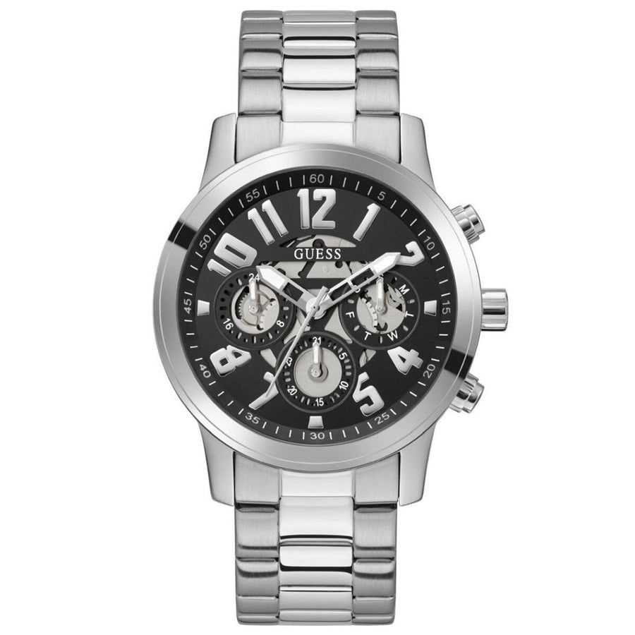 GUESS Parker Silver Tone Multifunction Men's Watch GW0627G1 - SuperSaverAU - view 1