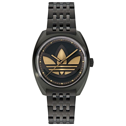 Adidas Originals Edition One Black Tone Stainless Steel Watch AOFH23511