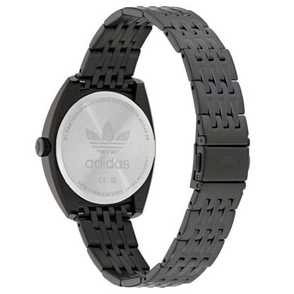 Adidas Originals Edition One Black Tone Stainless Steel Watch AOFH23511