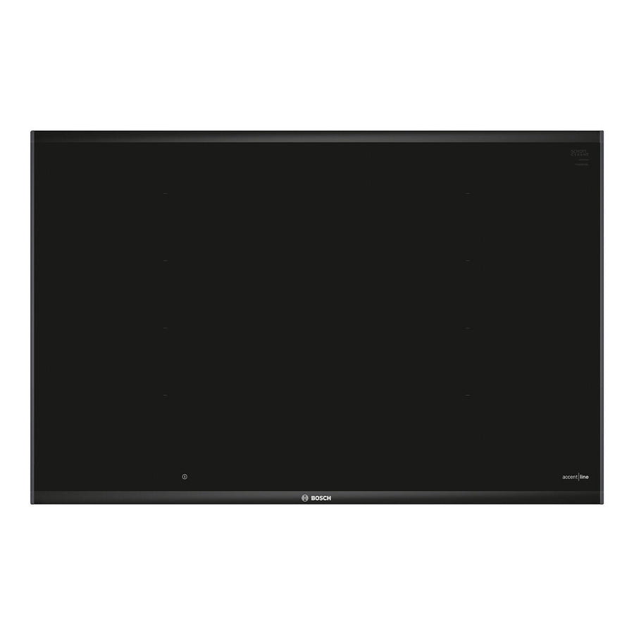 Bosch 80cm Series 8 Accentline Flex induction cooktop - PerfectCook, MoveMode, Wi-Fi control - PXY898DX6E