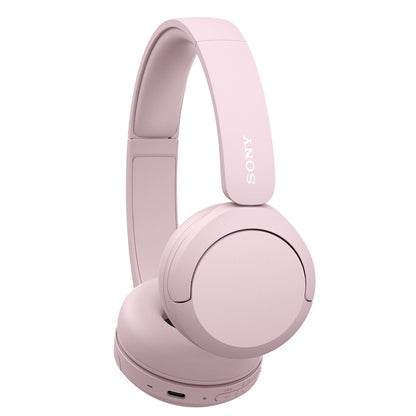 Sony Wireless On Ear Headphones WH-CH520P Lightweight Pink