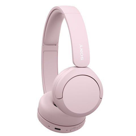 Sony Wireless On Ear Headphones WH-CH520P Lightweight Pink - SuperSaverAU - view 2