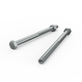 Zenith M10 x 150mm Zinc Plated Hex Head Bolts and Nuts 25 Pack - Reliable Fastening Solutions - SuperSaverAU - view 2