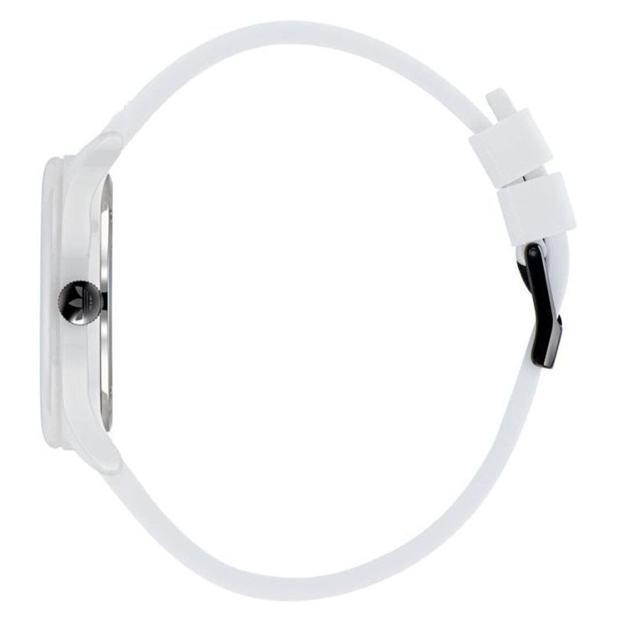 Adidas Originals Code One White Dial Silicone Strap Watch AOSY23030