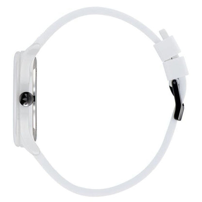 Adidas Originals Code One White Dial Silicone Strap Watch AOSY23030