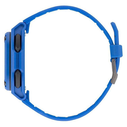 Adidas Originals City Tech Two Blue Silicone Digital Watch AOST23061