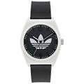 Adidas Originals Project Two Black Resin Strap Analogue Watch AOST23550 - Streetwear Attitude, White Resin Case, Black Strap - SuperSaverAU - view 1