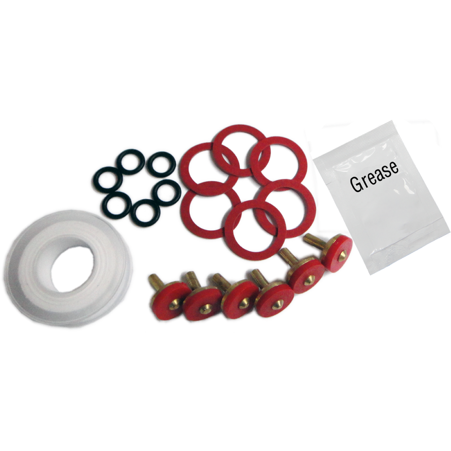 Kinetic 6 Piece Brass Tap Repair Kit - 12mm - Leak Stopper - Durable - SuperSaverAU - view 1