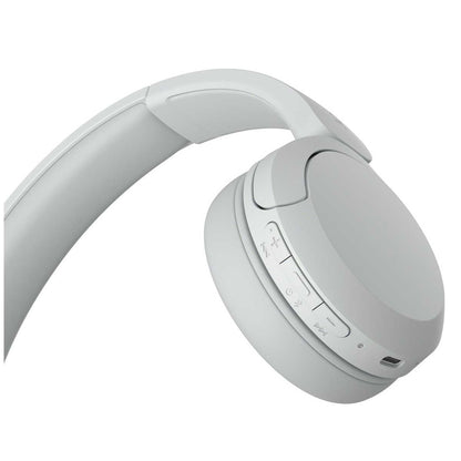 Sony Wireless Headphones WH-CH520W White - Connectivity, Lightweight Design, Clear Sound
