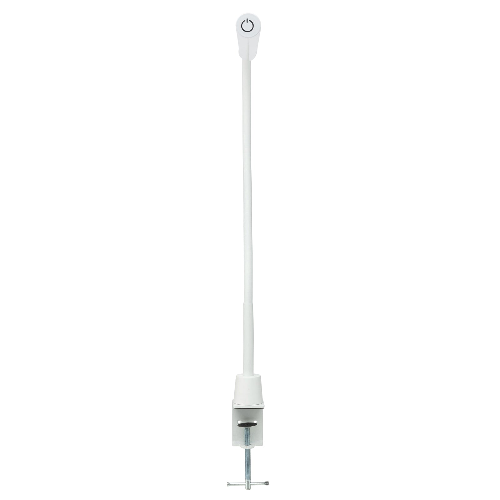 Brilliant Create 10W White LED Desk Lamp with Clamp & Adjustable Head 21010/05