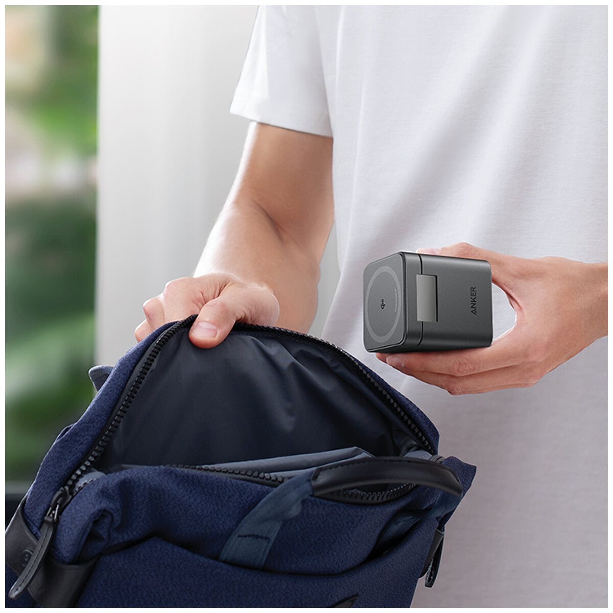 Anker Wireless Charging Cube B25M5T11 with MagSafe | Power 1, 15 Watt - SuperSaverAU - view 6