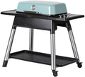 Everdure by Heston Blumenthal Furnace 3 Burner LPG BBQ - Mint, Cast Iron Plates, Roasting Hood - HBG3M