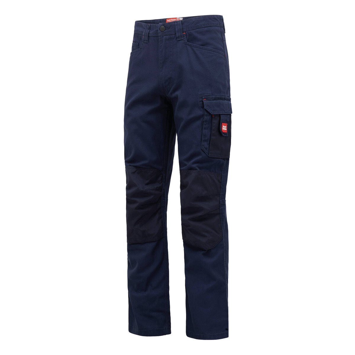 Hard Yakka Navy Legends Cotton Cargo Pants 107R - Durable - Relaxed Fit - SuperSaverAU - view 2
