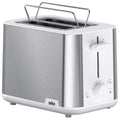 Braun PurShine Toaster HT1510WH | 8 Browning Settings, Defrost & Reheat, Bun Warmer - SuperSaverAU - view 1
