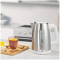Braun Purshine Stainless Steel Kettle WK1500WH | Rapid Boil System, Double Scale Water Window, Fast Boiling - 1.7L - SuperSaverAU - view 4