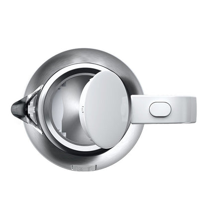 Braun Purshine Stainless Steel Kettle WK1500WH | Rapid Boil System, Double Scale Water Window, Fast Boiling - 1.7L