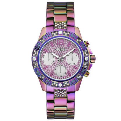GUESS Majesty Iridescent Tone Women's Watch GW0771L4 Water Resistance 5 ATM