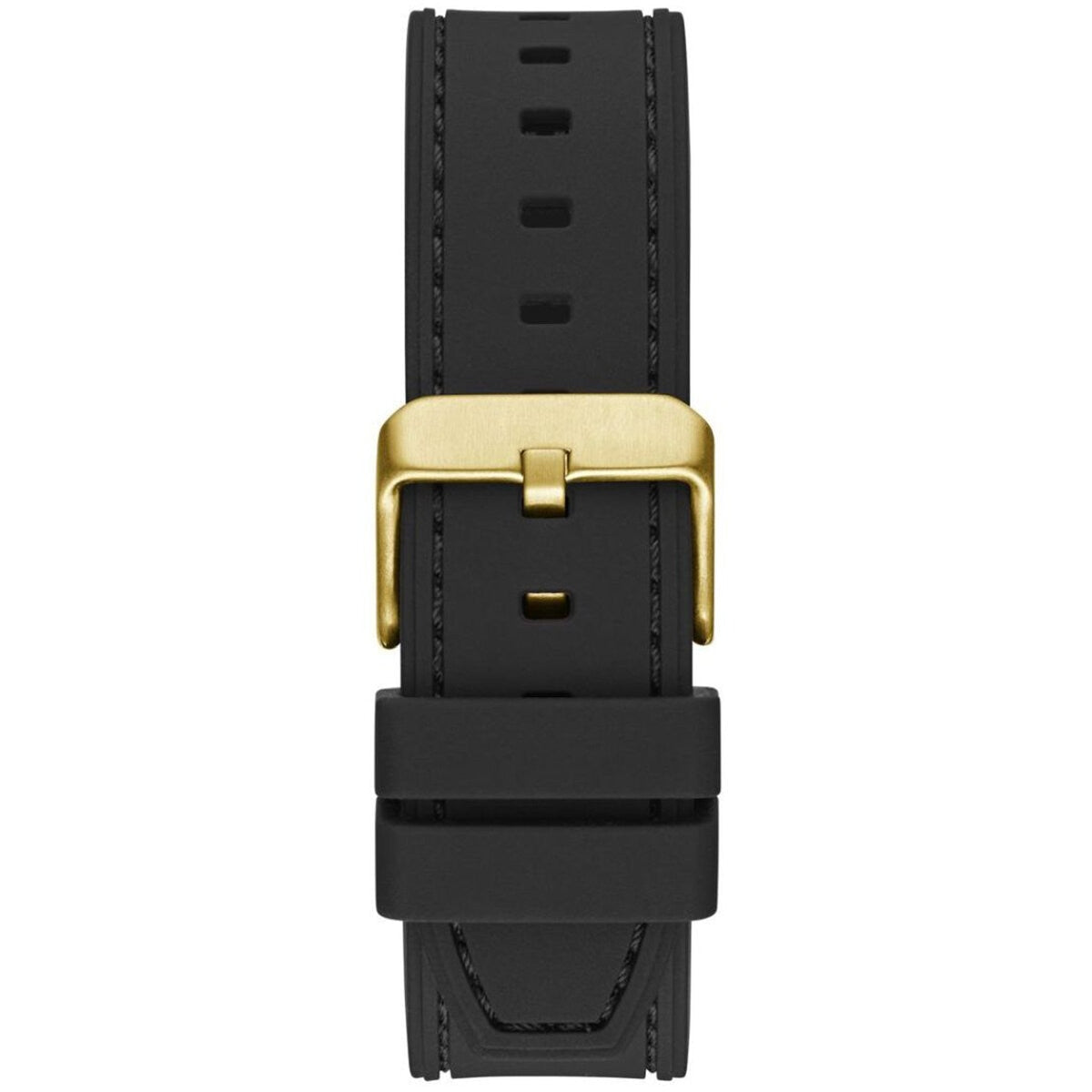 GUESS Men's Watch GW0571G3 Green Dial Black Silicone Strap 5 ATM Water Resistance