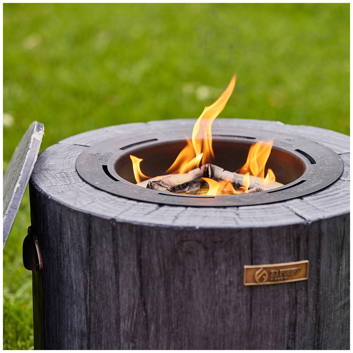 Glow Eco Fuego Charcoal Fire Pit - Lights in seconds, No wood smoke, 90% less CO2 - SuperSaverAU - view 2